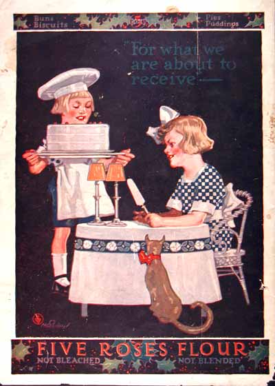 1914 Five Roses Flour Classic Ad #001674