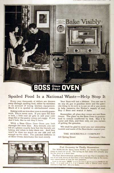 1918 Boss Oven Classic Ad #001975