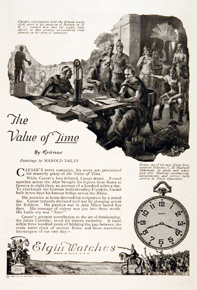 1922 Elgin Pocket Watch #003138
