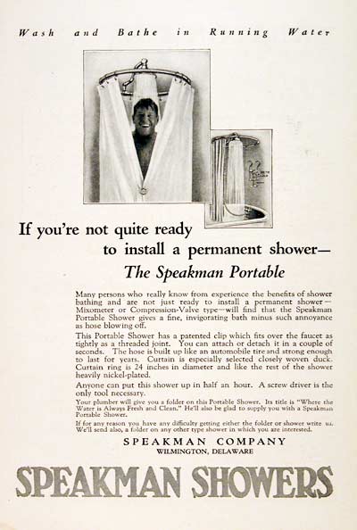 1922 Speakman Showers #003133
