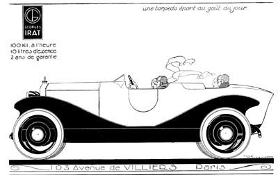 1924 Irat Torpedo Classic Ad #000143
