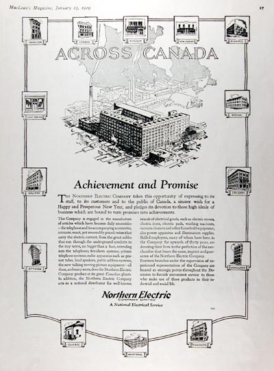 1929 Northern Electric #007929