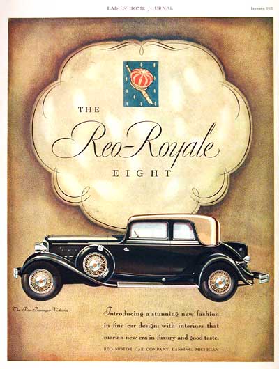 1931 REO Royale #002343