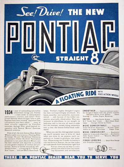 1934 Pontiac 8 #008005