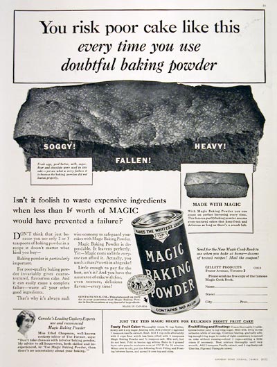 1935 Magic Baking Powder #007851