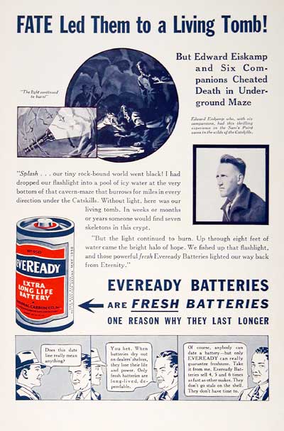 1936 Eveready Battery #003510