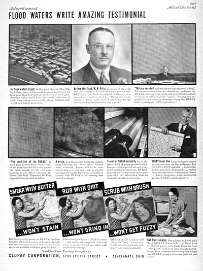 1937 Duray Wall Coverings #003310