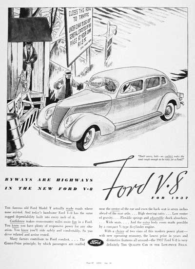 1937 Ford Sedan #003441