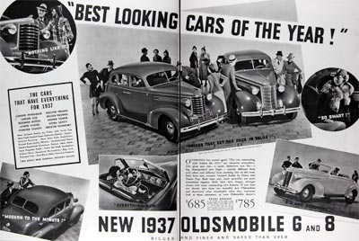 1937 Oldsmobile 6 8 #24205