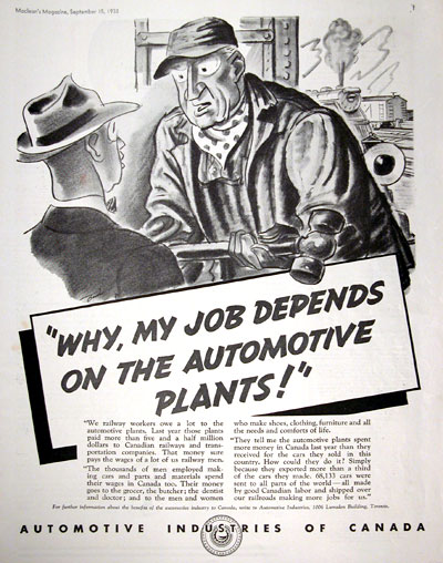 1938 Automotive Industries of Canada #007888