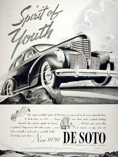 1939 DeSoto Sedan #008040