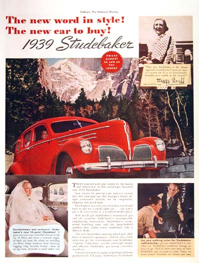 1939 Studebaker Sedan #002758
