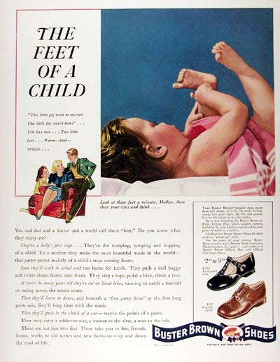 1941 Buster Brown Shoes #008879