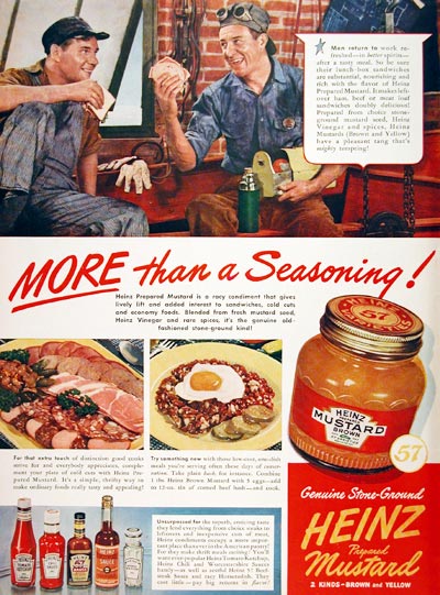 1943 Heinz Mustard #006900