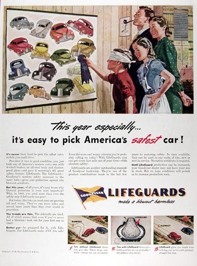 1945 Goodyear Lifeguards #009707