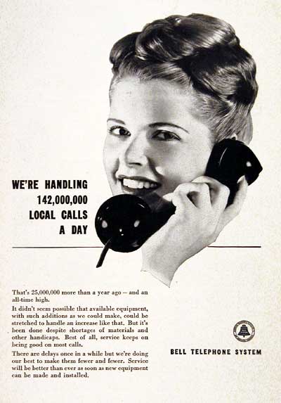 1946 Bell Telephone #003891