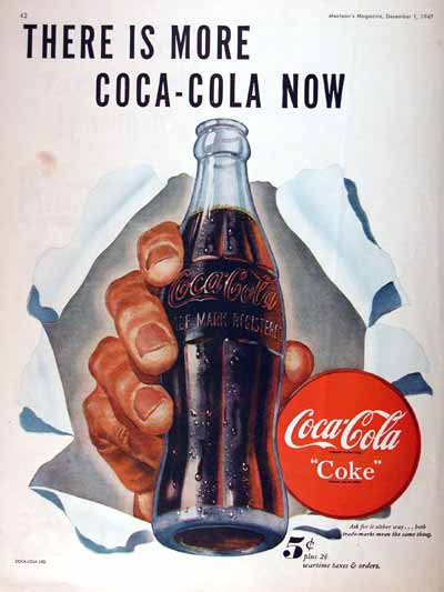 1947 Coca Cola #002555