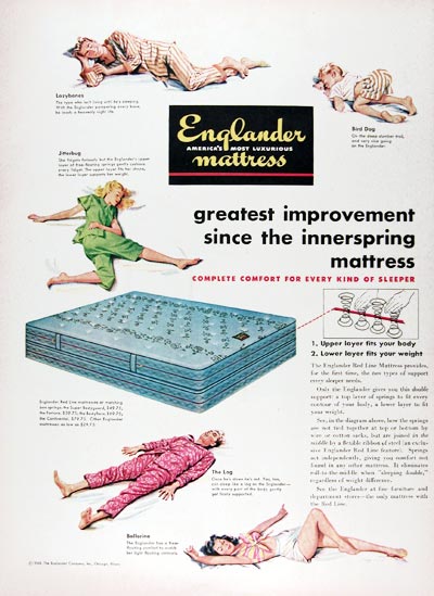 1948 Englander Mattress #024379