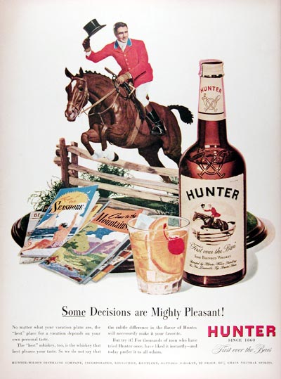 1948 Hunter Whiskey #024381