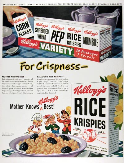 1948 Kellogg's Rice Krispies #024957