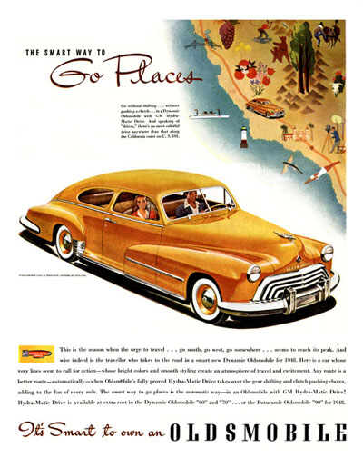 1948 Oldsmobile Coupe Classic Ad #000476