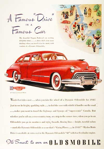 1948 Oldsmobile Sedan Classic Ad #001898