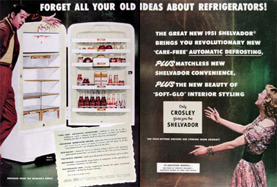 1951 Crosley Refrigerator #023668