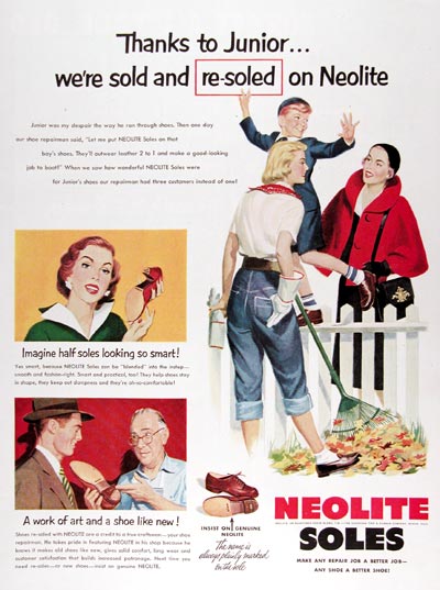 1950 Neolite Shoe Soles #023667