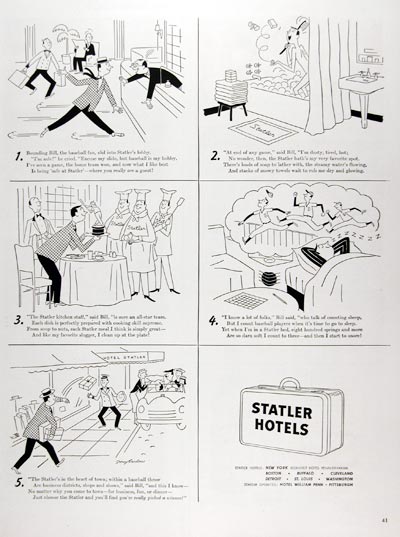 1950 Statler Hotels #023620
