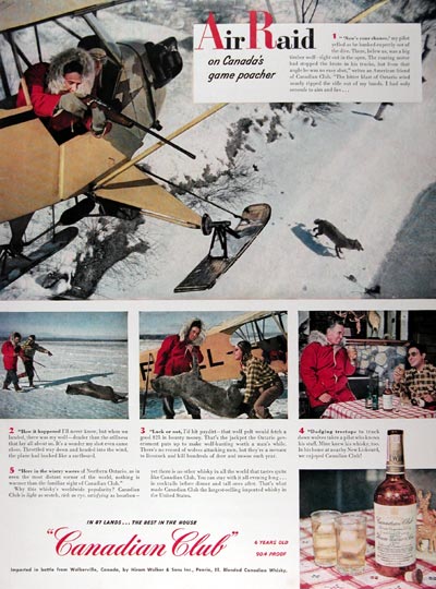 1951 Canadian Club Whiskey #024498