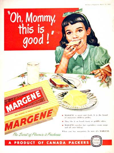1951 Margene Margarine #002401