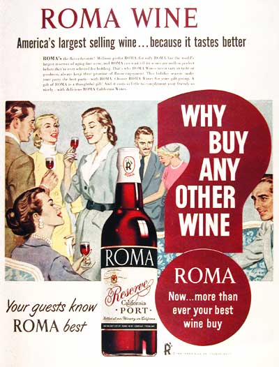 1951 Roma Wine #003392