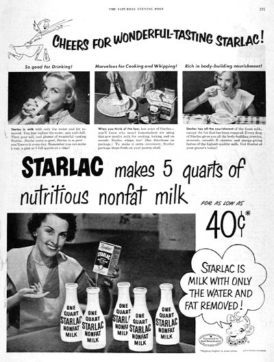 1951 Starlac Milk #003704