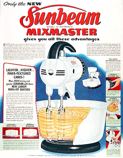 1951 Sunbeam Mixmaster #003686