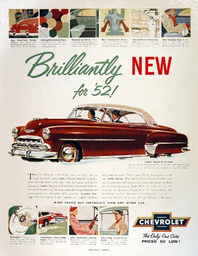 1952 Chevrolet Bel Air #004508