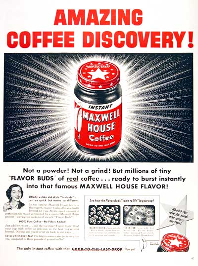 1953 Maxwell House #003474
