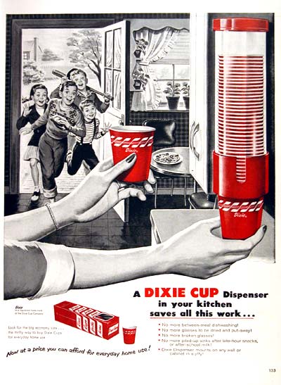 1954 Dixie Cup #002249