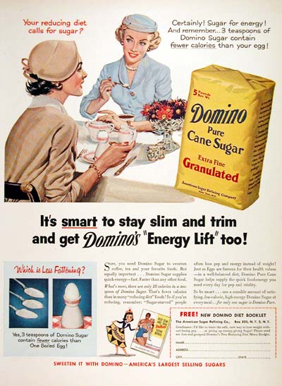 1955 Domino's Pure Cane Sugar #007688