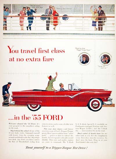 1955 Ford Sunlliner #007678