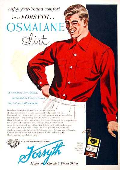 1955 Forsyth Shirts #001702