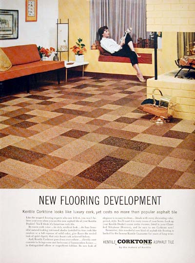 1955 Kentile Corktone Floors #007712