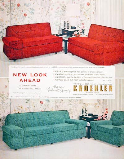 1955 Kroehler Sofas #004096