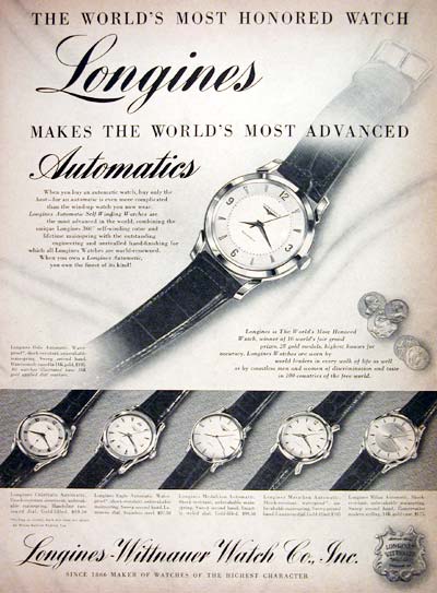 1955 Longines Watch Co. #007677