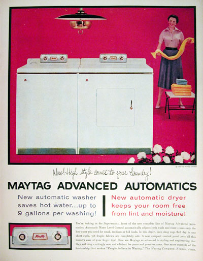 1955 Maytag Washer & Dryer #015910