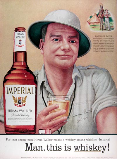 1956 Imperial Whiskey Hassoldt Davis #024717