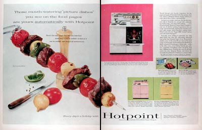 1956 Hotpoint Electric Range #009378