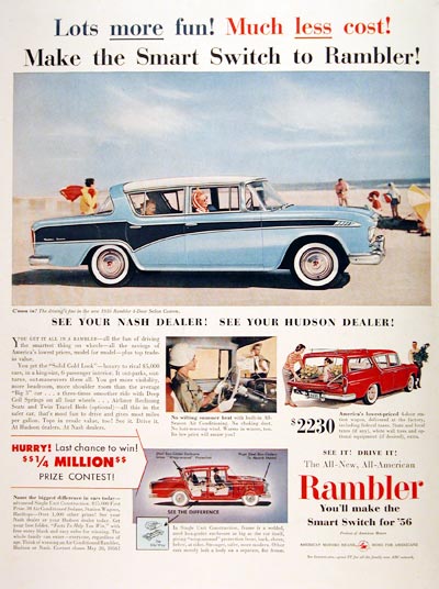 1956 American Motors Rambler Sedan #007573