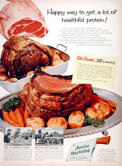 1956 American Meat #007607
