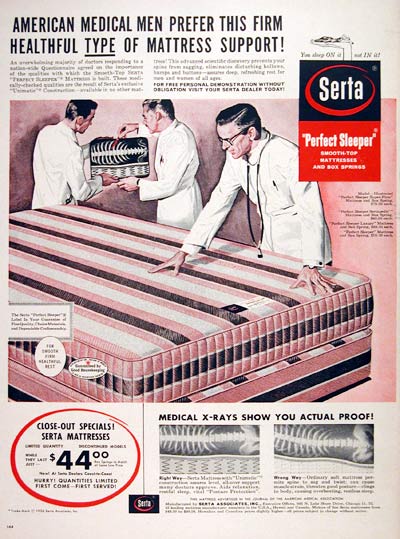 1956 Serta Perfect Sleeper #007562