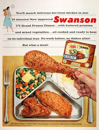 1956 Swanson TV Dinner #004421